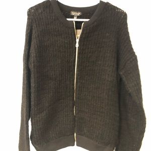Top Shop zip up sweater